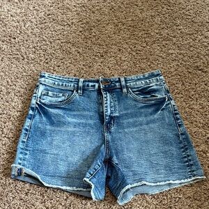 Flying Monkey Light Blue Jean Shorts